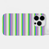 Heet gekleurde neon strepen Case-Mate iPhone case (Achterkant (horizontaal))