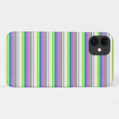Heet gekleurde neon strepen Case-Mate iPhone case (Achterkant (horizontaal))