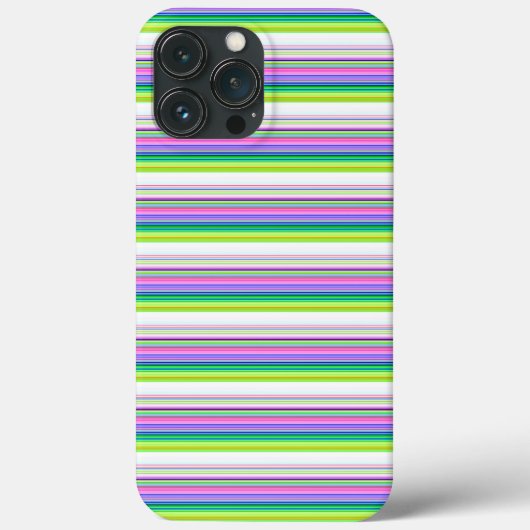 Heet gekleurde neon strepen Case-Mate iPhone case (Achterkant)