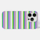 Heet gekleurde neon strepen Case-Mate iPhone case (Achterkant (horizontaal))