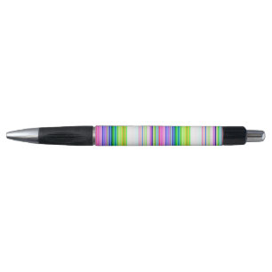 Heet gekleurde neon strepen pen