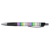 Heet gekleurde neon strepen pen (Bodem)