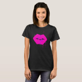 Heet Gelakte Geometrische T-shirt (Voorkant volledig)