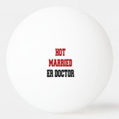 Heet getrouwd ER Doctor Pingpongbal (Achterkant)