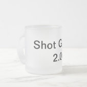 heet glas 2.0 matglas koffiemok (Voorkant links)