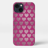 Heet glitter Pattern iPhone Hoesje (Achterkant)