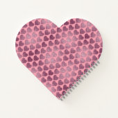 Heet glitter Pattern Notitieboek (Achterkant)