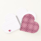 Heet glitter Pattern Notitieboek (Binnen)