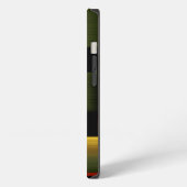Heet gouden weefsel iPhone hoesje (Linkerkant)