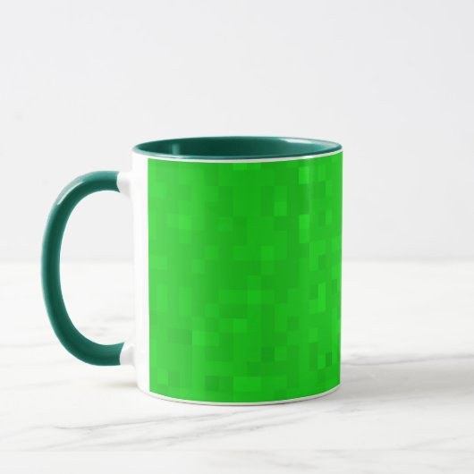 Heet groen mozaïek, mok (Links)