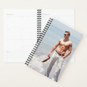 Heet Guy Bloed Borst Musculair Abs Beach Zelden Planner (Display)