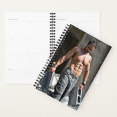 Heet Guy Sexy Shirtless Construction Worker Musea Planner (Display)