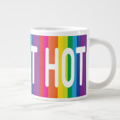Heet Heet Heet Regenboog Jumbo Mok (Rechts)