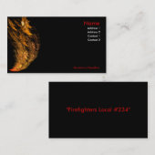 Heet heet heet! Voel de Visitekaartjes van de warm (Voorkant / Achterkant)