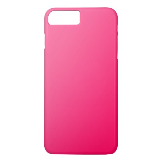 Heet helder neon roze iPhone 7 Plus hoesje (Achterkant)