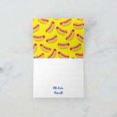 Heet hond kinderen verjaardagsfeestje koken uit cu kaart (Binnen)