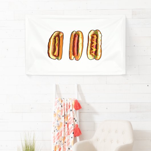 Heet-hondbanner Spandoek (Insitu)