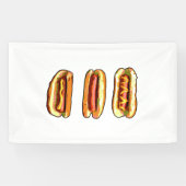 Heet-hondbanner Spandoek (Horizontaal)