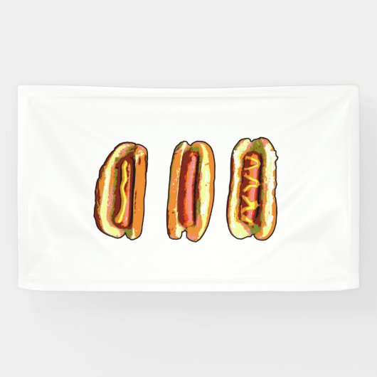Heet-hondbanner Spandoek (Horizontaal)