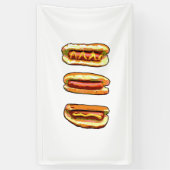 Heet-hondbanner Spandoek (Verticaal)
