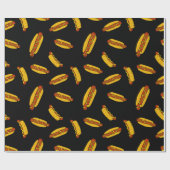 Heet Honden Kinderen Birthday Party Cadeaupapier (Vlak)