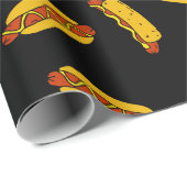 Heet Honden Kinderen Birthday Party Cadeaupapier (Rol Hoek)