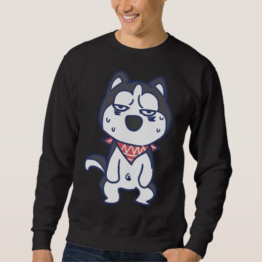 Heet husky zweten expressie trui (Voorkant)