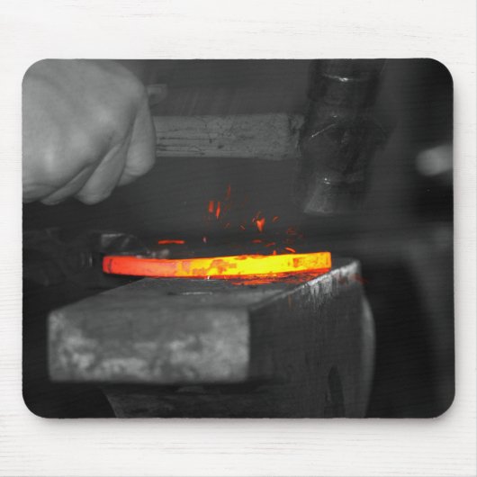 Heet ijzer muismat (Voorkant)