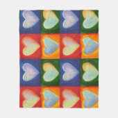 Heet Inspirerend Aangepaste rugleuning met schroef Fleece Deken (Voorkant)