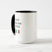 Heet Italiaans Rommeltje Mok (Voorkant links)