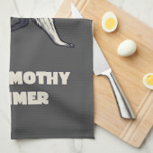 Heet Jimothy Zomer Grappige Wasbeer Meme Dier Theedoek (Quarter Fold)
