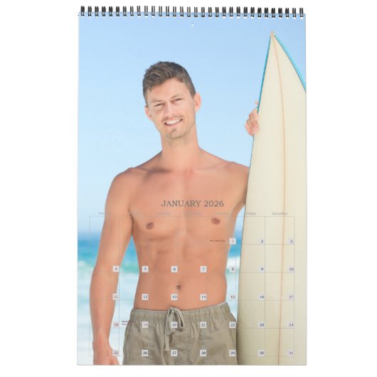 Heet Jongens Sport Jocks Zwaardeloze militaire spi Kalender (Jan 2026)