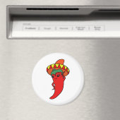 Heet Kawaii Pepper Diva Magneet (Insitu (Vaatwasser))
