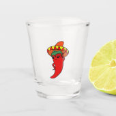 Heet Kawaii Pepper Diva Shot Glas (Voorkant)
