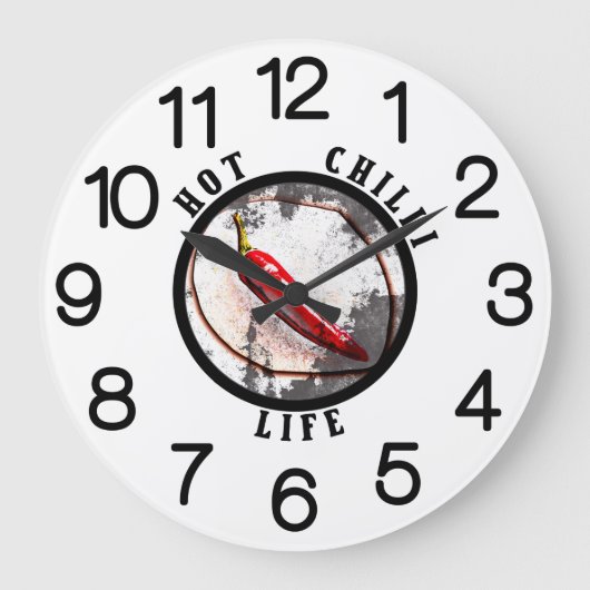 Heet kinderleven grote klok (Voorkant)