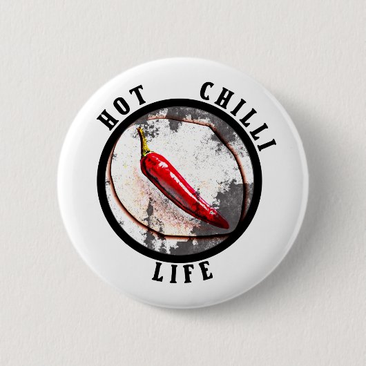 Heet kinderleven ronde button 5,7 cm (Voorkant)