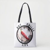 Heet kinderleven tote bag (Voorkant)