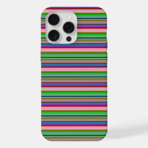 Heet kleurrijke strepen iPhone 15 pro max case