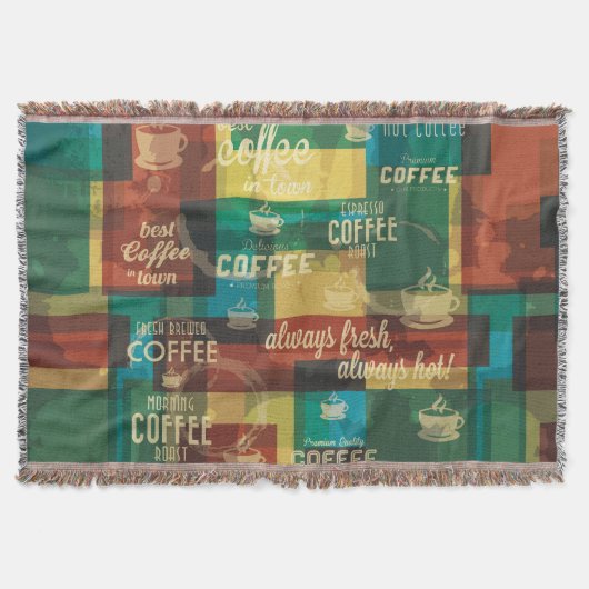 Heet koffie deken (Voorkant)