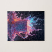 Heet koffie in pasteleruptie legpuzzel (Horizontaal)