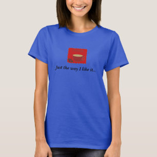 Heet Koffie Ontwerp T-shirt