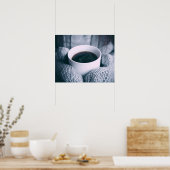 Heet koffie poster (Keuken)