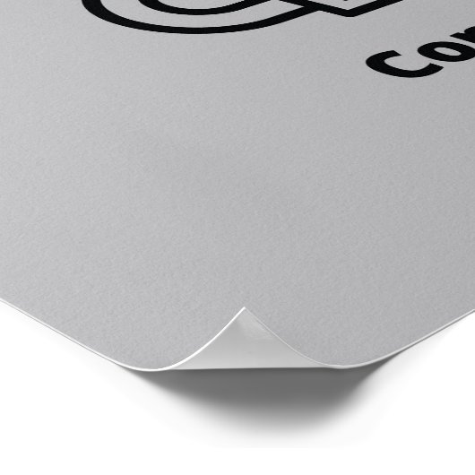 Heet Koffie Poster (Hoek)