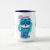 Heet koffie trending ontwerp mok (Midden)