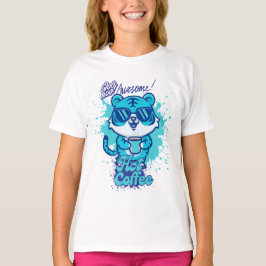 Heet koffie trending ontwerp t-shirt