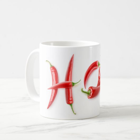 Heet! Koffiemok (Voorkant links)