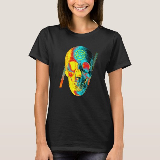 Heet Koude Schedel T-shirt (Voorkant)