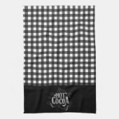 Heet kurkbord van cacaobar theedoek (Verticaal)