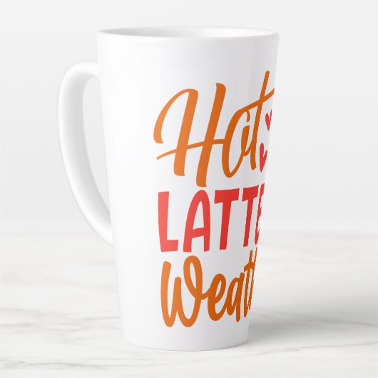 Heet Latte Weer Mok (Linkerhoek)