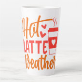 Heet Latte Weer Mok (Voorkant)